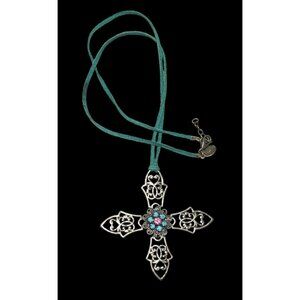 Express Retro Celtic Cross Pendant Necklace